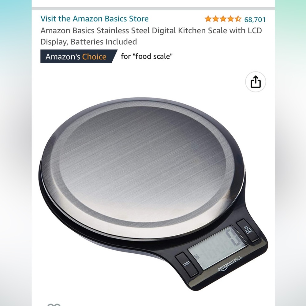Amazon food scale